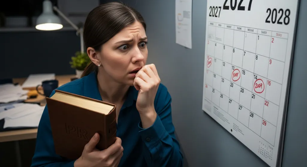 A person anxiously waiting for their 2-year+ South African citizenship application.