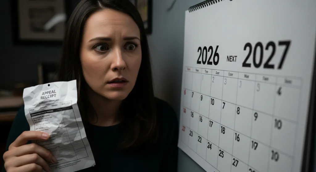 A person anxiously waiting for their 12+ month South African visa appeal processing time to end.